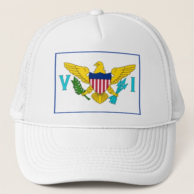Boné Chapéu de United States Virgin Islands (Frente)