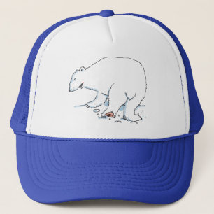 Boné Chapéu de Urso Polar