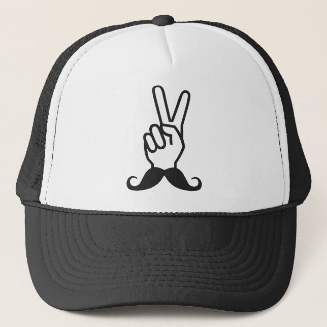 Boné Chapéu de vencimento do bigode (Frente)