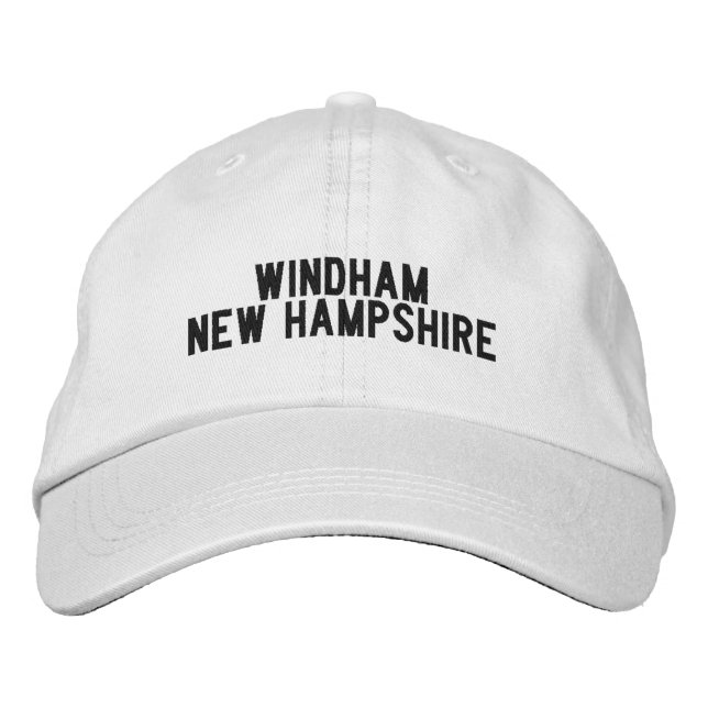 Boné Chapéu de Windham New Hampshire (Frente)
