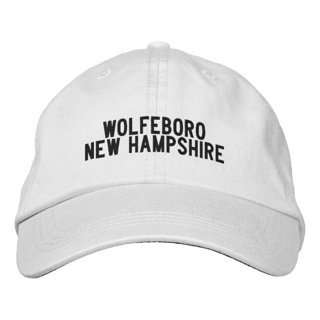 Boné Chapéu de Wolfeboro New Hampshire (Frente)