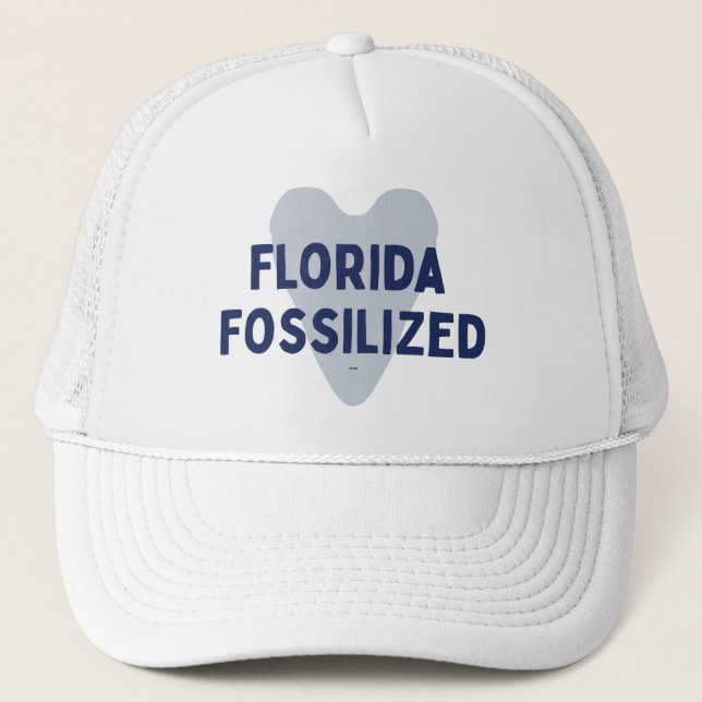 Boné Chapéu Dente Mega Fossilizado da Flórida (Frente)