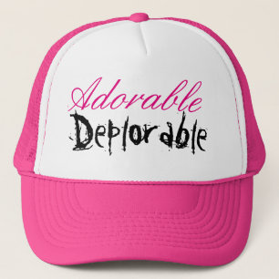 Boné Chapéu deplorável adorável