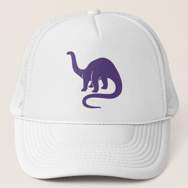 Boné Chapéu Dinossauro - Roxo (Frente)