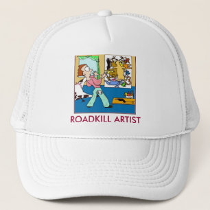 Boné Chapéu do ARTISTA de ROADKILL