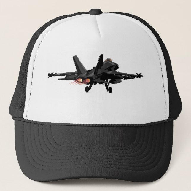 Boné Chapéu do avião de combate do zangão F/A-18 (Frente)