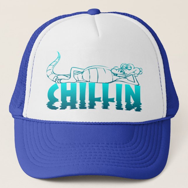 Boné Chapéu do azul de Chillin (Frente)
