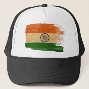 Boné Chapéu do camionista da bandeira de India