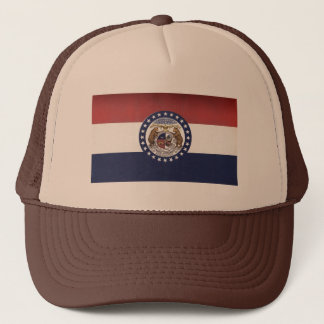 Boné Chapéu do camionista da bandeira de Missouri