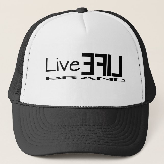 Boné Chapéu do camionista da marca de LiveLife (Frente)