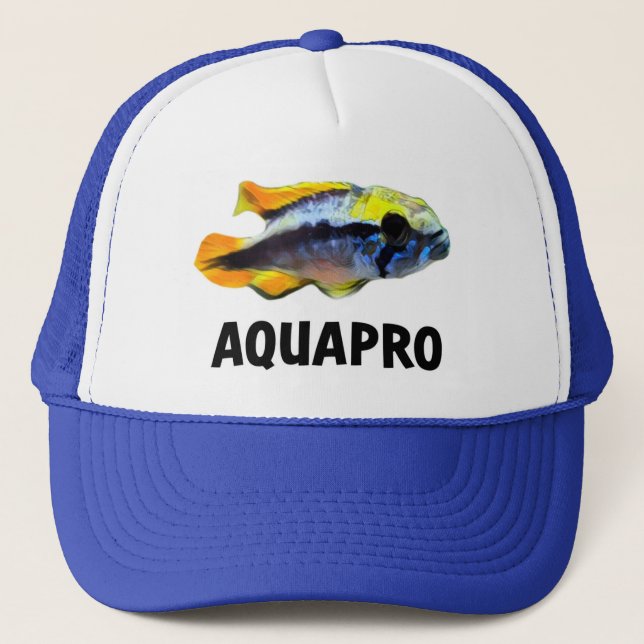 Boné Chapéu do camionista de AQUAPROS Apisto (Frente)