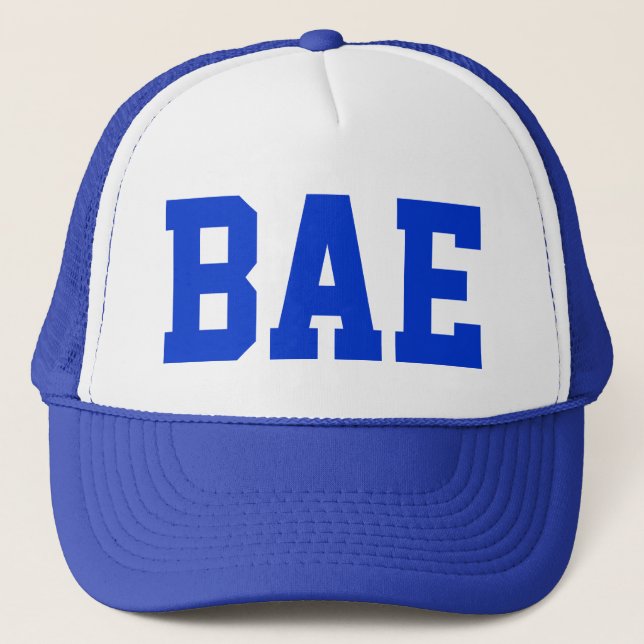 Boné Chapéu do camionista de BAE (Frente)