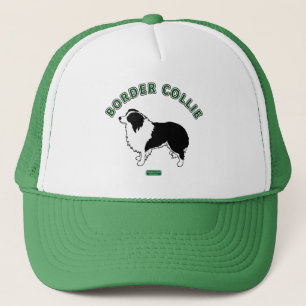 Boné Chapéu do camionista de border collie
