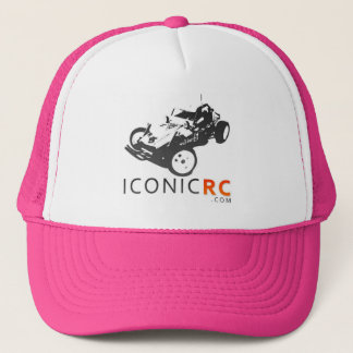 Boné Chapéu do camionista de IconicRC - rosa