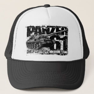 Boné Chapéu do camionista de Panzer 61