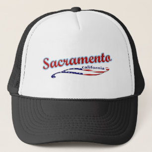 Boné Chapéu do camionista de Sacramento Califórnia