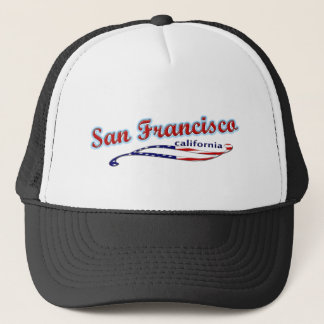 Boné Chapéu do camionista de San Francisco Califórnia