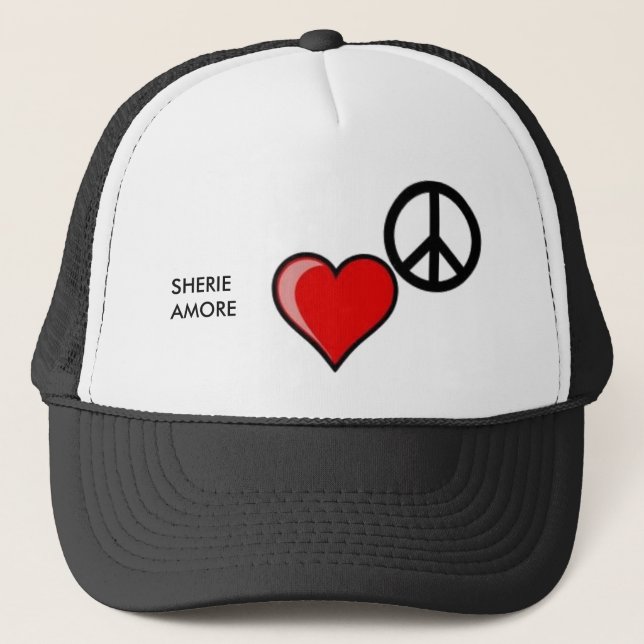BONÉ CHAPÉU DO CAMIONISTA DE SHERIE AMORE (Frente)