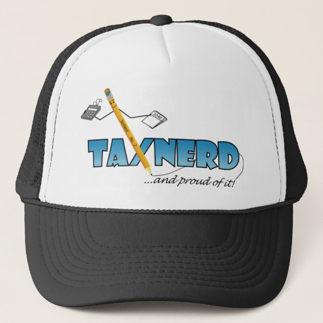Boné Chapéu do camionista de TaxNerd (Frente)