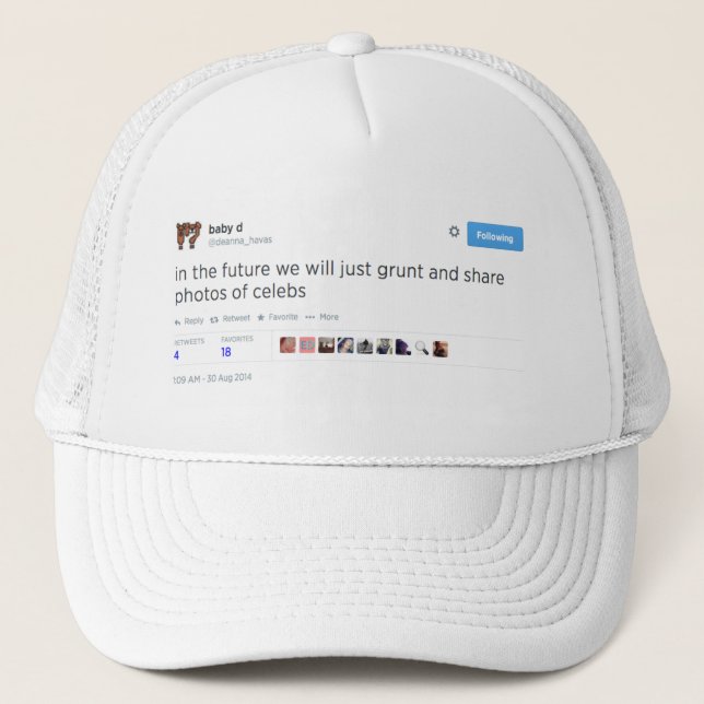 Boné Chapéu do camionista do bebê D (Frente)