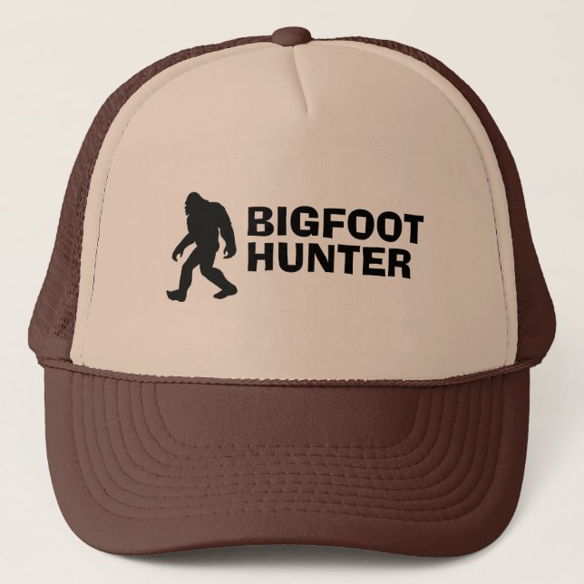 Boné Chapéu do camionista do caçador de Bigfoot (Frente)