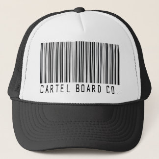 Boné chapéu do camionista do código de barras do cartel