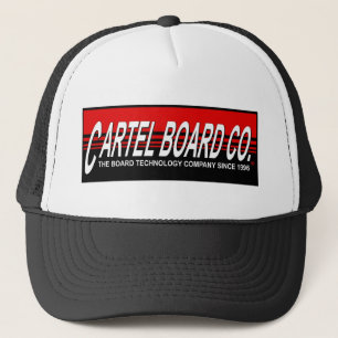 Boné Chapéu do camionista do design do fluxo do cartel