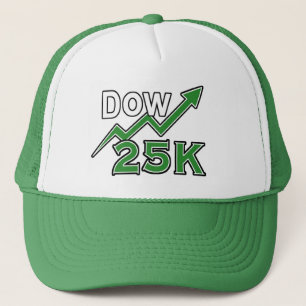 Boné CHAPÉU do CAMIONISTA do DOW 25K do chapéu do DOW