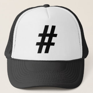 Boné Chapéu do camionista do #Hashtag