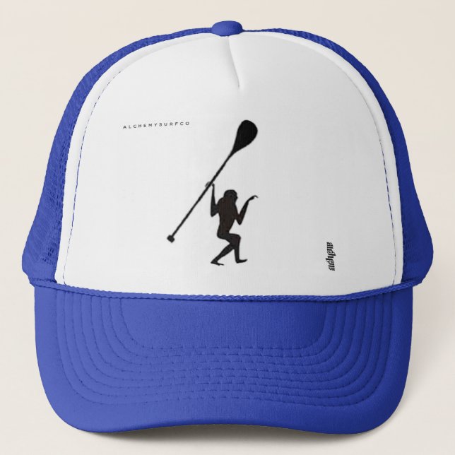 Boné Chapéu do camionista do macaco do surf da (Frente)