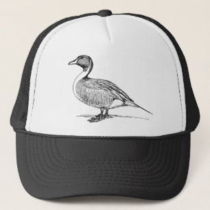 Boné Chapéu do camionista do pato do arrabio