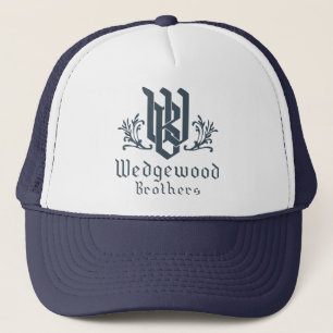 Boné Chapéu do camionista dos irmãos de Wedgewood