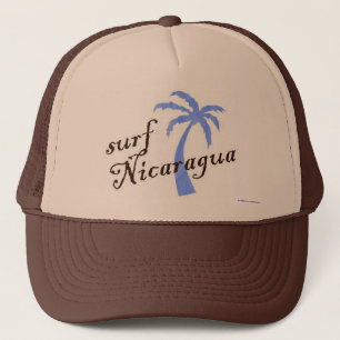 Boné Chapéu do camionista - surf Nicarágua