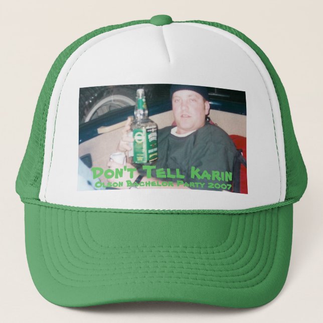 Boné Chapéu do casamento de Jeff Olson (Frente)