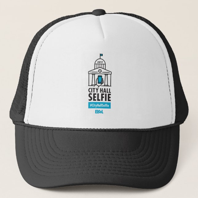 Boné Chapéu do #CityHallSelfie (Frente)
