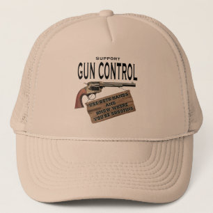 Boné Chapéu do controlo de armas do apoio