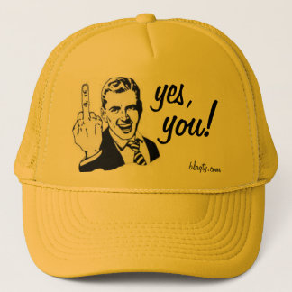 Boné Chapéu do dedo médio