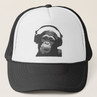 Boné Chapéu do DJ do macaco