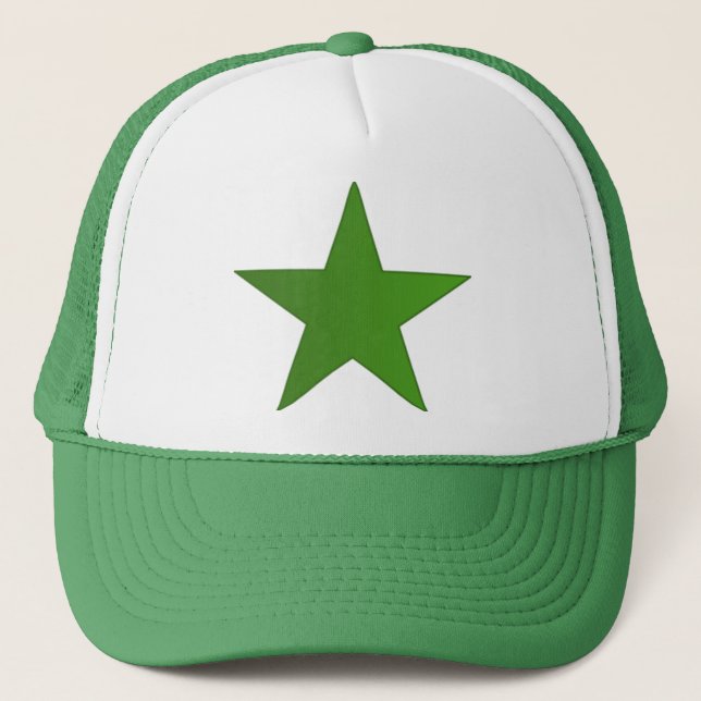 Boné Chapéu do esperanto (Frente)