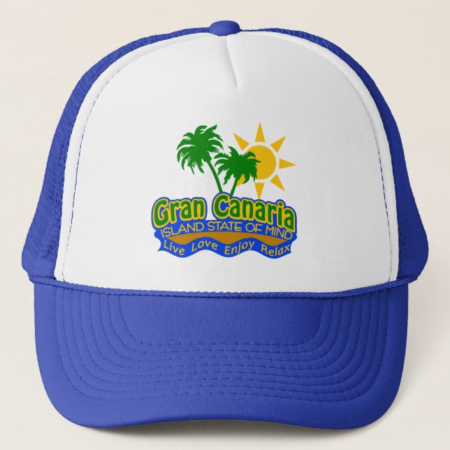 Boné Chapéu do estado de ânimo de Gran Canaria - (Frente)