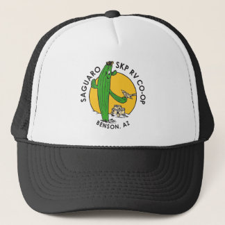 Boné Chapéu do estilo de caminhoneiro (branco/preto)