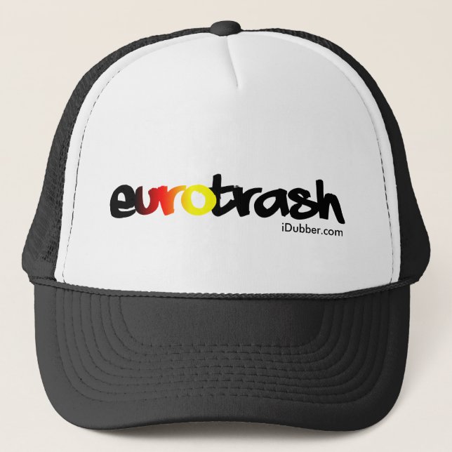 Boné chapéu do eurotrash (Frente)