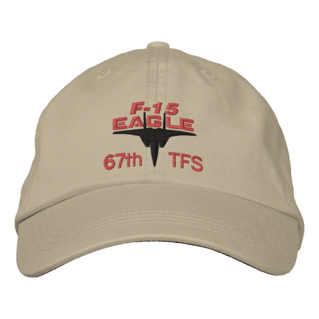 Boné Chapéu do golfe de Eagle da alta tecnologia F-15 (Frente)
