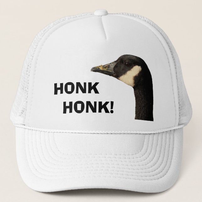 Boné Chapéu do honk do honk da cabeça do ganso (Frente)