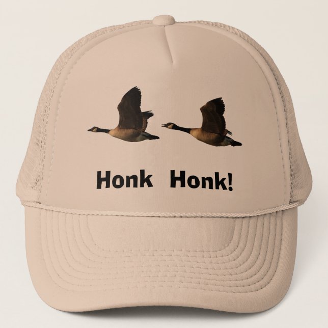 Boné Chapéu do Honk do Honk dos gansos do vôo (Frente)