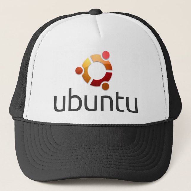 Boné chapéu do linux do ubuntu (Frente)