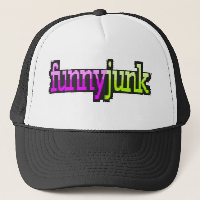 Boné Chapéu do logotipo de Funnyjunk (Frente)