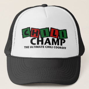 Boné Chapéu do logotipo do campeão do pimentão