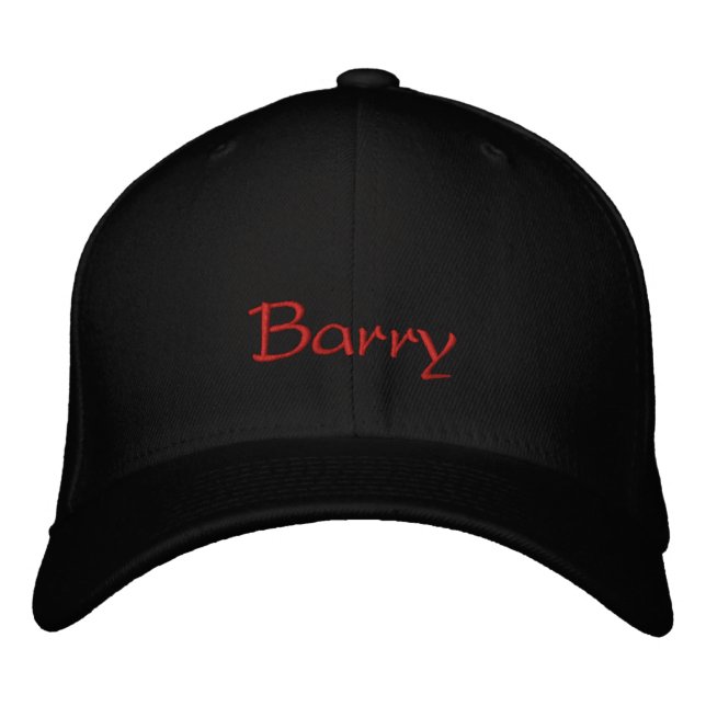 Boné / Chapéu do Nome do Barry (Frente)