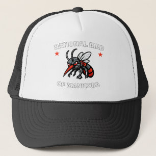 Boné Chapéu do Pássaro Nacional de Manitoba Mosquito En